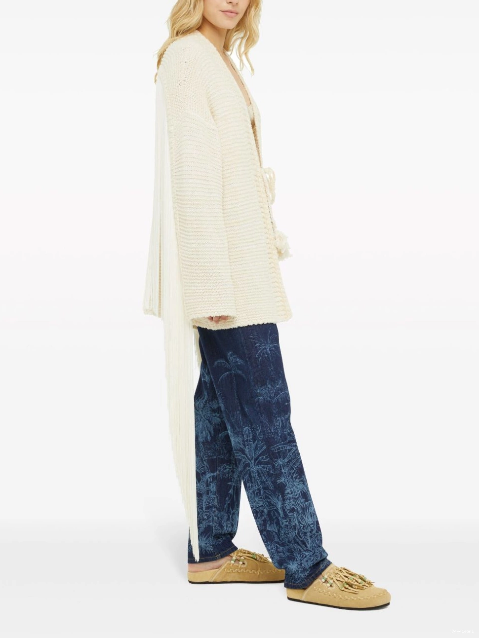 Affordable fringed Bright Women Hues Alanui cardigan 0701